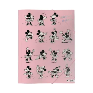 Carpeta Oficio 3 Solapas Minnie Mouse