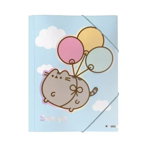 Carpeta Oficio 3 Solapas Pusheen