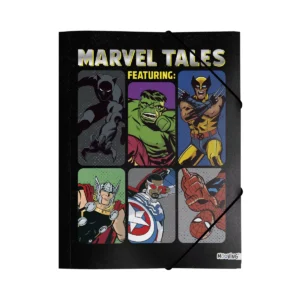 Carpeta Oficio 3 Solapas Marvel