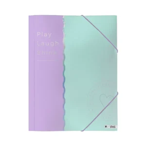 Carpeta Oficio 3 Solapas Pastel Block