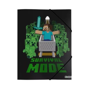 Carpeta Oficio 3 Solapas Minecraft