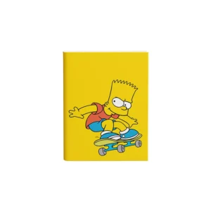 Cuaderno 16x21 T/F Abrochado 48 hjs. Simpsons