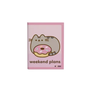 Cuaderno 16x21 T/F Abrochado 48 hjs. Pusheen