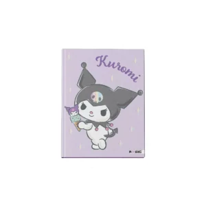 Cuaderno 16x21 T/D Cosido 48 hjs. Kuromi