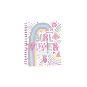 Cuaderno 16x21 Espiral Tapa Dura 80 hjs. Quitapesares