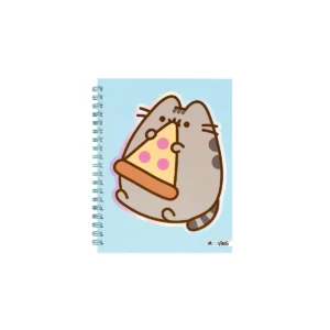 Cuaderno 16x21 Espiral Tapa Dura 80 hjs. Pusheen