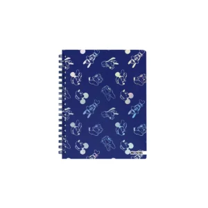 Cuaderno 16x21 Espiral Tapa Dura 80 hjs. Mickey & Friends