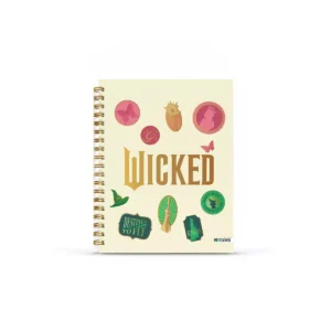 Cuaderno 16x21 espiral Tapa Dura 80 hjs. Wicked