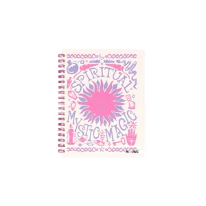 Cuaderno 16x21 espiral Tapa Dura 80 hjs. Mystic