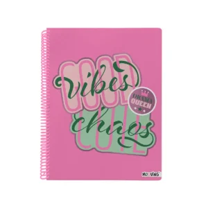 Cuaderno Universitario Rayado Pink