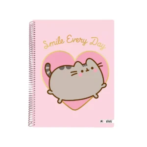 Cuaderno Universitario Cuadriculado Pusheen