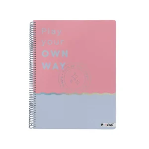 Cuaderno Universitario Cuadriculado Pastel Block