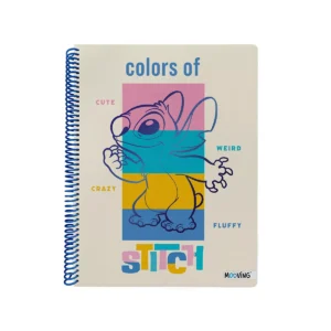 Cuaderno Universitario Cuadriculado Stitch