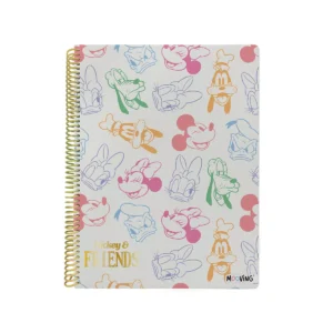 Cuaderno Universitario Cuadriculado Mickey & Friends