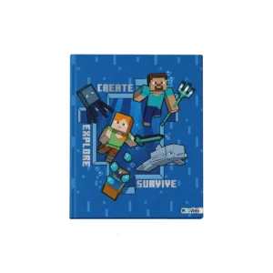 Cuaderno 19,5 x 24 cm Tapa Dura Cosido 48 hjs. Minecraft