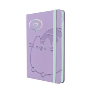 Notes A5 Tapa Dura Rayado Pusheen