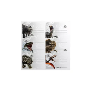 Etiquetas Jurassic World