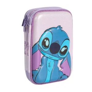 cartuchera Doble EVA Stitch
