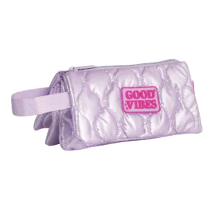 Cartuchera Cuadruple Matelasse