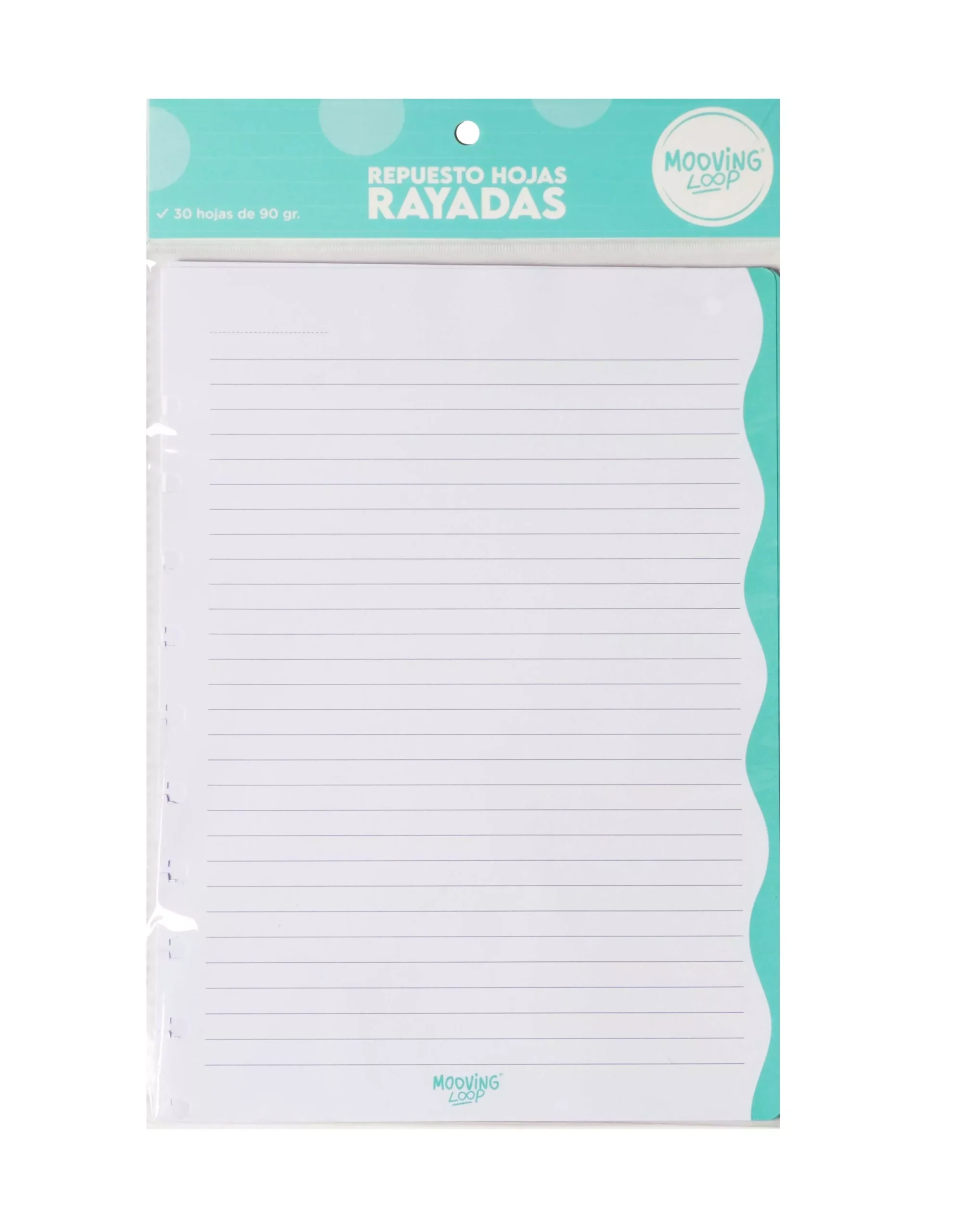 Repuesto Carta Rayado 30 hjs.