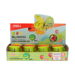 Sacapuntas plastico Tacita 2 bocas - 4 colores - Display x 12