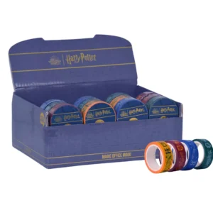 MAW Harry Potter - Washi Tape Casas, 1.5 cm x 5 m. Display
