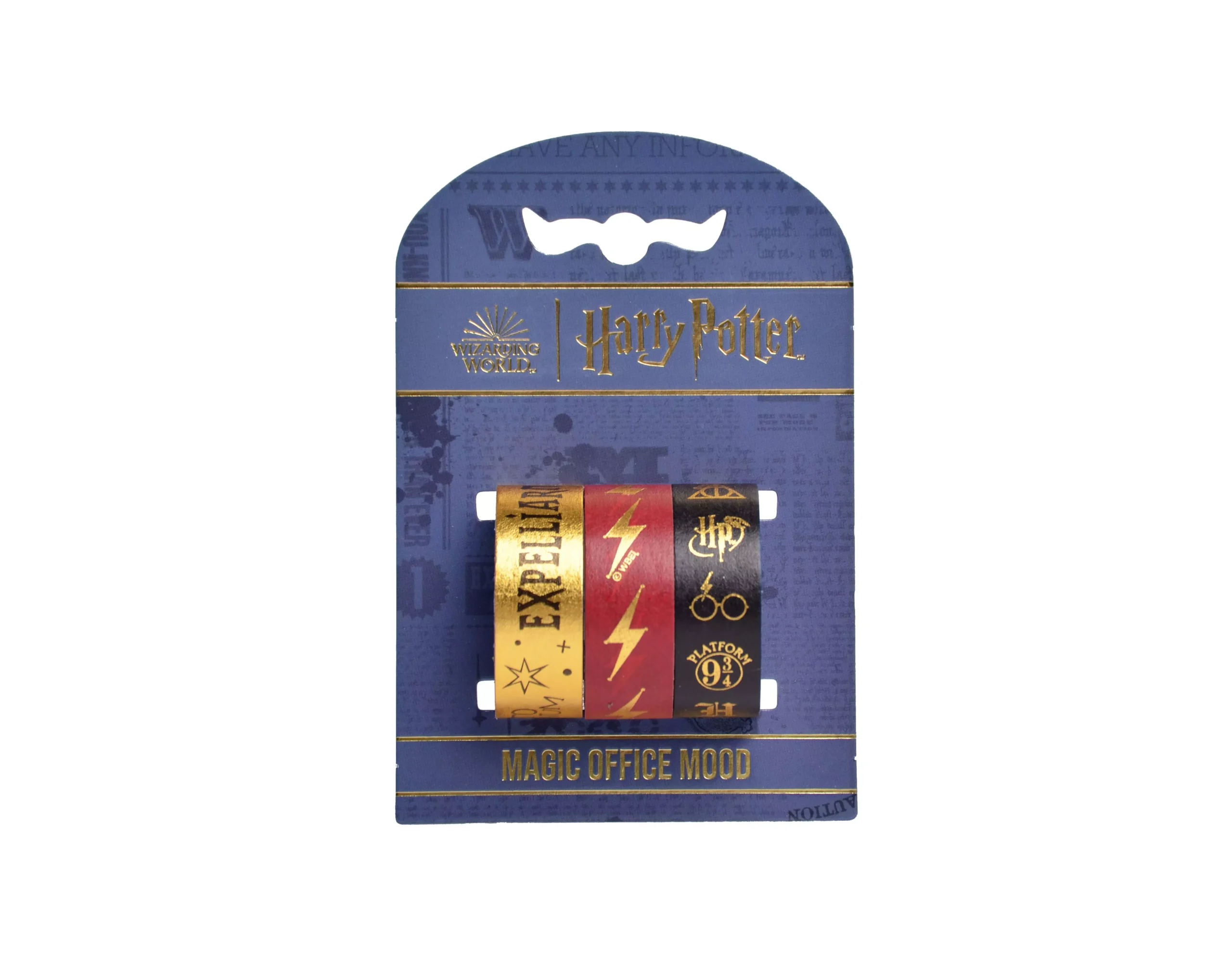 MAW Harry Potter - Washi Tape 1.5 cm x 3 m - Blister 3 u