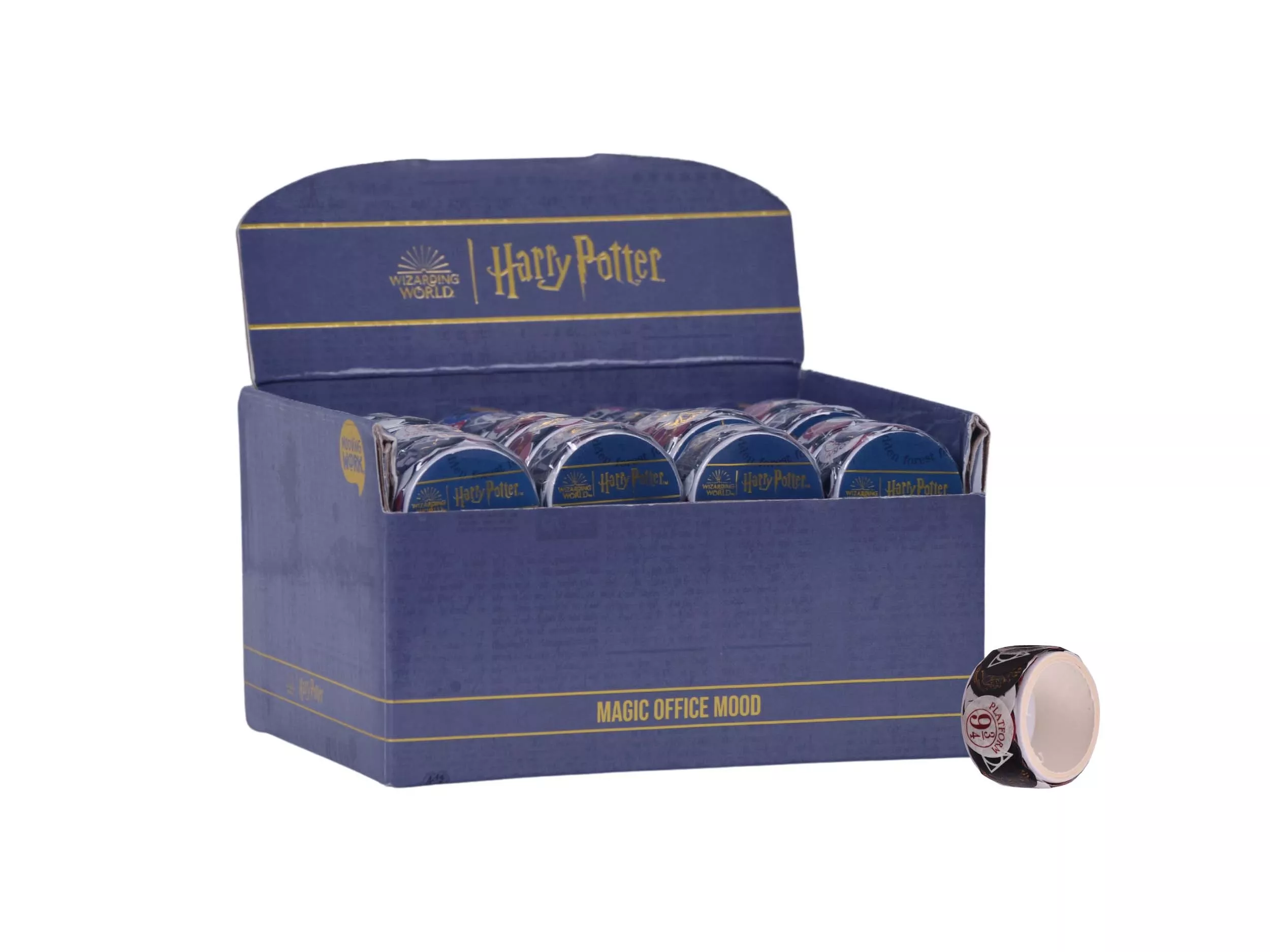 MAW Harry Potter - Washi Tape Stickers redondos. Display