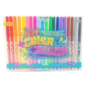Marcadores de Colores x 20 Super Washable