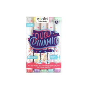 Resaltadores Doble Punta x 5