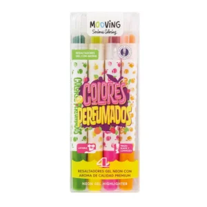 Resaltadores Gel x 4