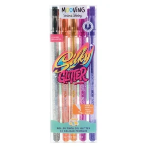 Roller Tinta Gel Glitter x5