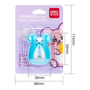 Sacapuntas plastico Raton Blister x 1