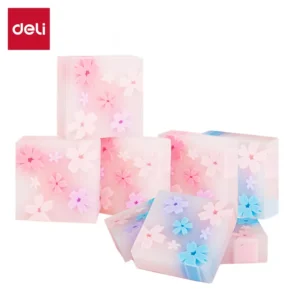 Goma de Borrar Florcitas cuadrada 36 x 36 x 11 mm - Display x 32