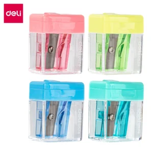 Sacapunta plastico CUBIC 1 boca Display x 72