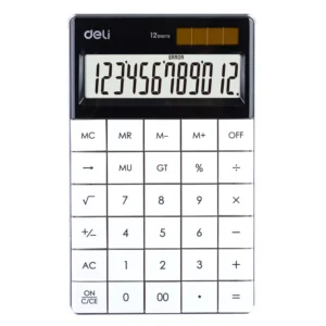 Calculadora Touch - 12 digitos - 164.6x130x14.6 mm - Red