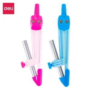 Compas plastico para Lapiz - 2 colores surtidos en estuche individual