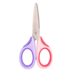 Tijera escolar nivel primario soft touch 135 mm - 2 colores