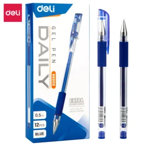 Boligrafo GEL Daily 0,5 mm con grip Tinta Azul