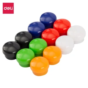 Botones magneticos para pizarra 15mm diametro - blister x 12