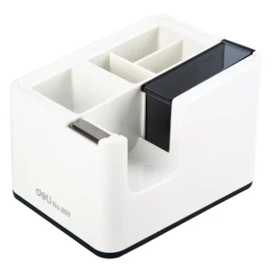 Porta cinta / organizador QUALI 4 cavidades - Blanco y Negro