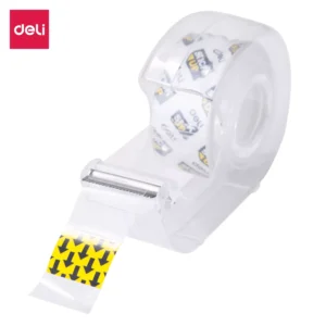 Cinta Adhesiva Super Clear 18 mm Dispenser Portatil - Blister x 1