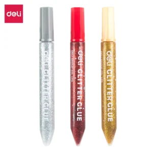 Adhesivo GLITTER 12ml Colores clasicos x 3