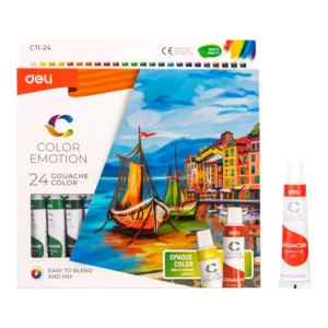 Set de pintura Color Emotion GOUACHE x 24 - 12ml