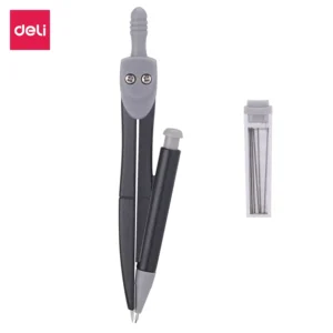 Compas Metal con Minas - Color gris Estuche individual