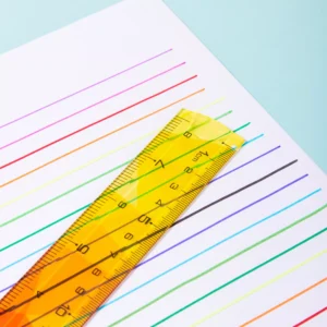 Regla TWIST colores surtidos 20 cm.