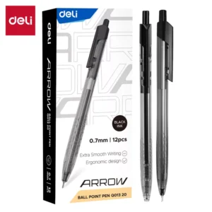 Boligrafo Retractil Arrow Extra Smooth 0,7mm Negro