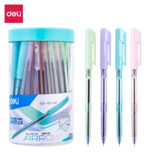 Boligrafo Arrow 0,7 mm Colores Pastel Tinta Azul Pote x 50