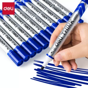 Marcadores de pizarra THINK punta redonda Azul