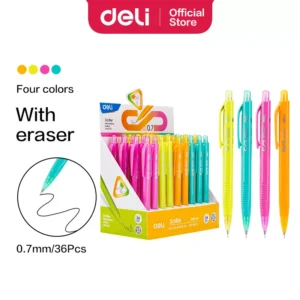 Lapiz Porta Minas SCRIBE 0,7 mm 4 Colores surtidos - Display x 36